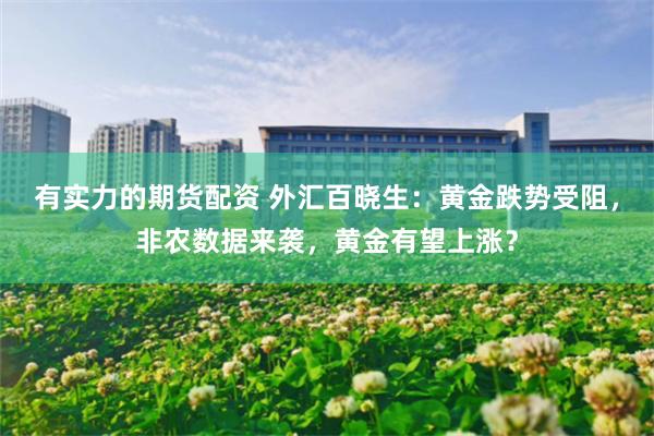 有实力的期货配资 外汇百晓生：黄金跌势受阻，非农数据来袭，黄金有望上涨？
